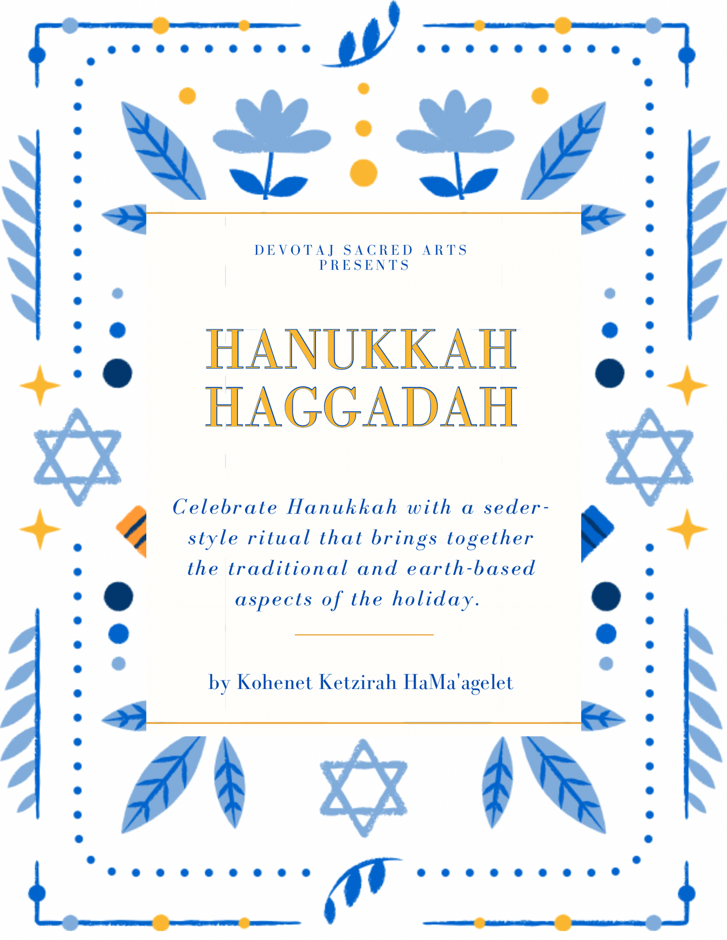Haggadah Bundle - Passover & Hanukkah (PDFs)