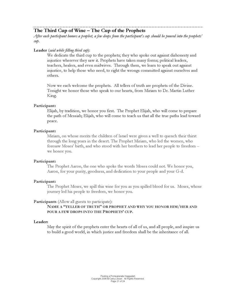 Haggadah Bundle - Passover & Hanukkah (PDFs)