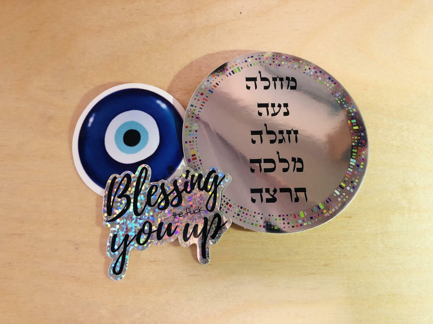 Reflecting Courage Amulet Sticker