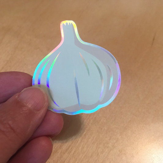 Cosmic Garlic Sticker With Talmud Teaching