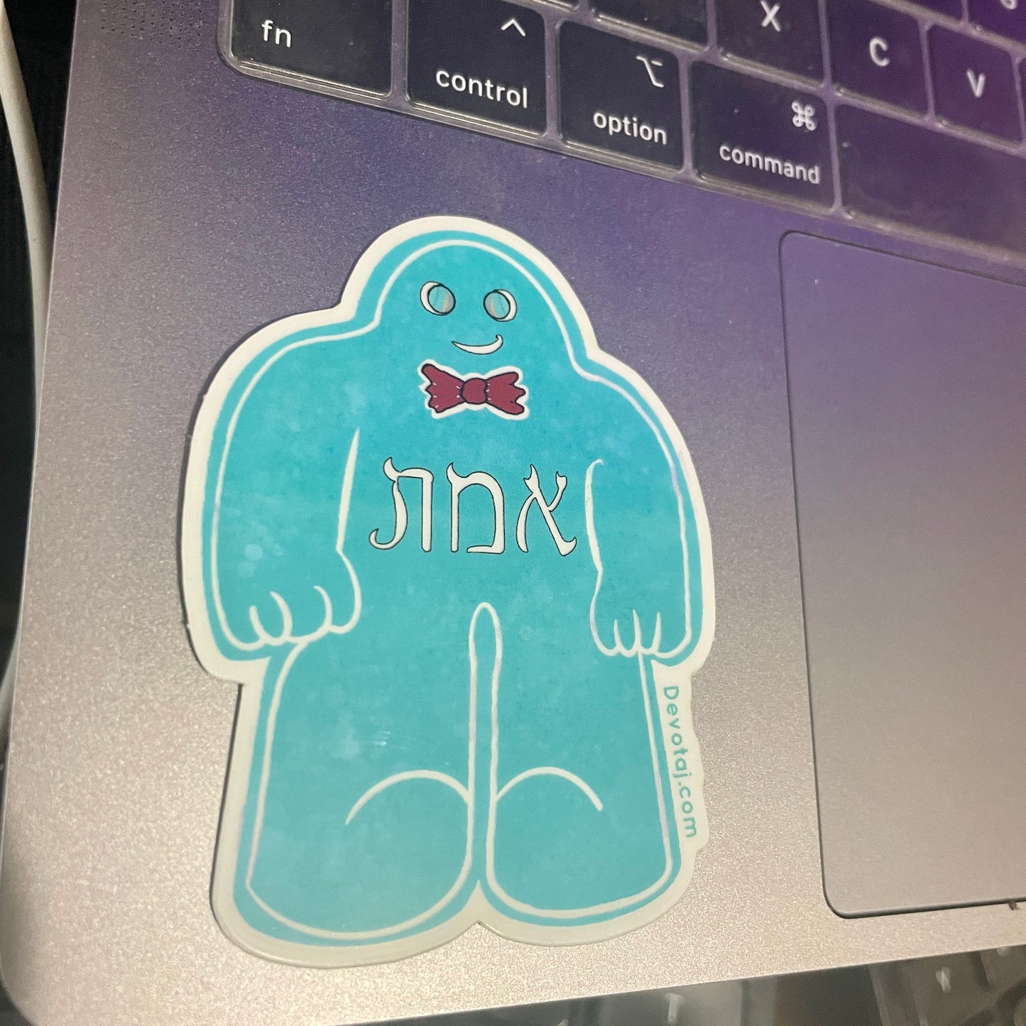 Boo-Berry Golem Sticker (Glow-in-the-dark)