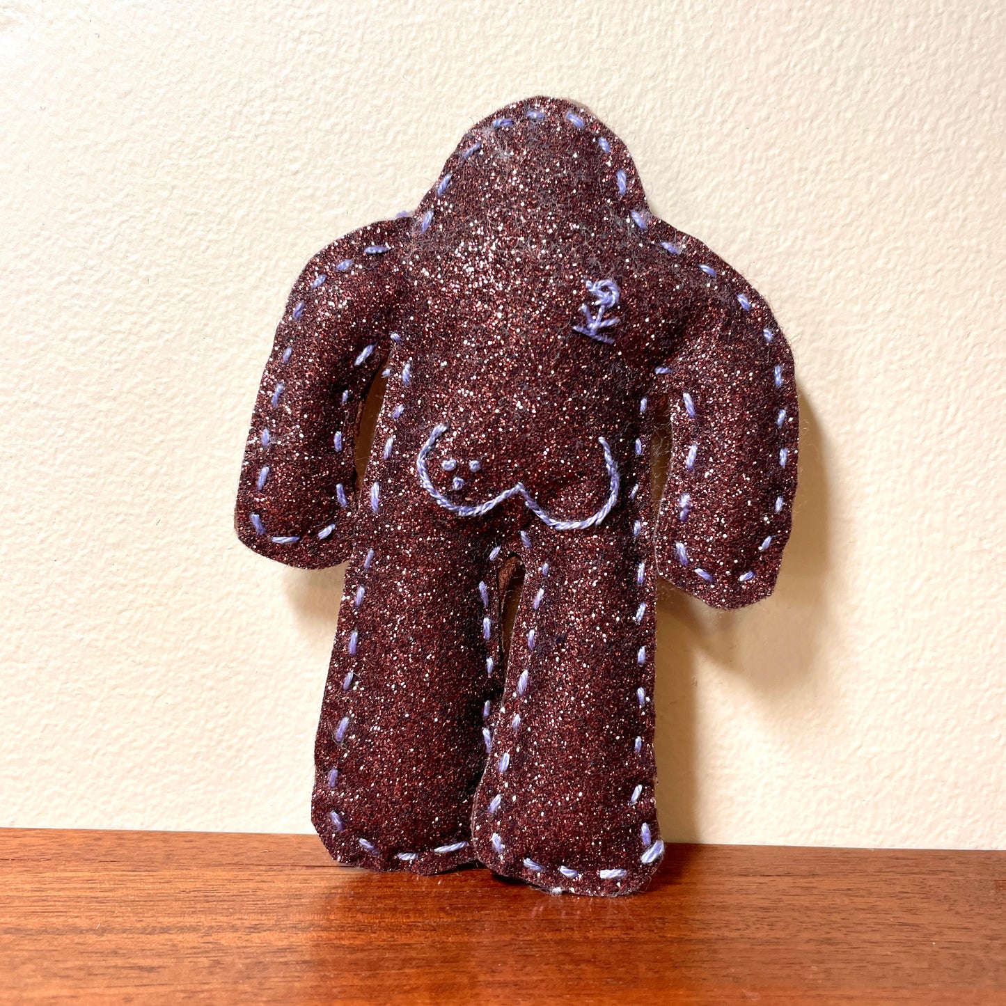 Frosted Chocolate Lavender “Gumdrop” Glitter Golem/et | 9th Minyan