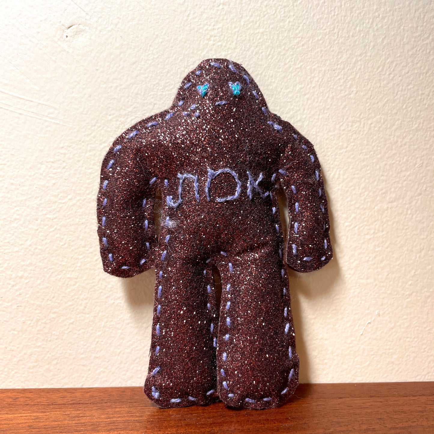 Frosted Chocolate Lavender “Gumdrop” Glitter Golem/et | 9th Minyan