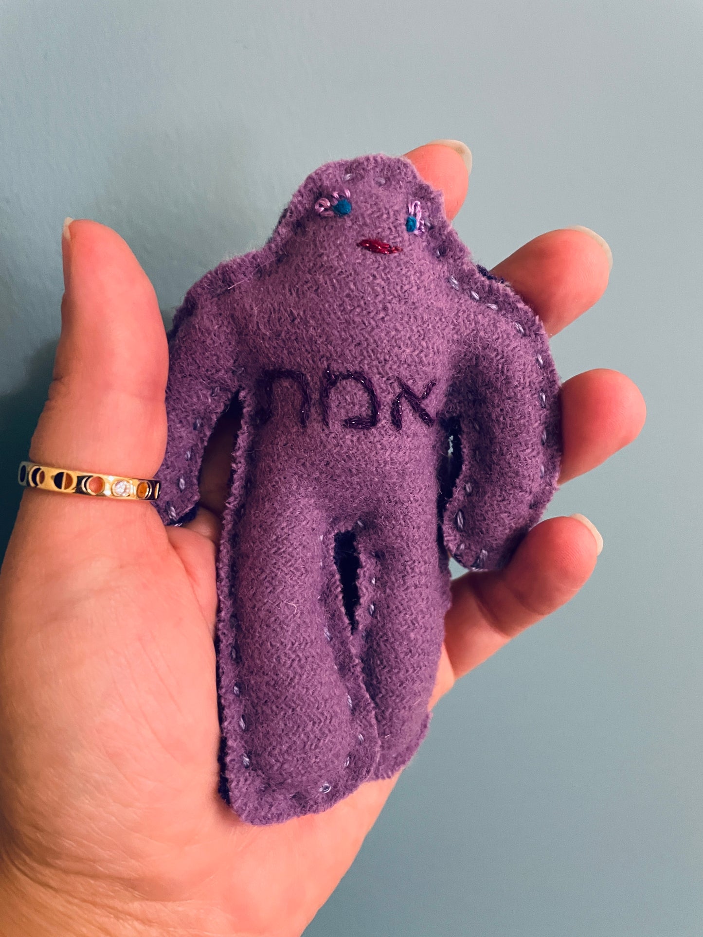 Concord Grape “Gumdrop” Glitter Golem/et | 9th Minyan