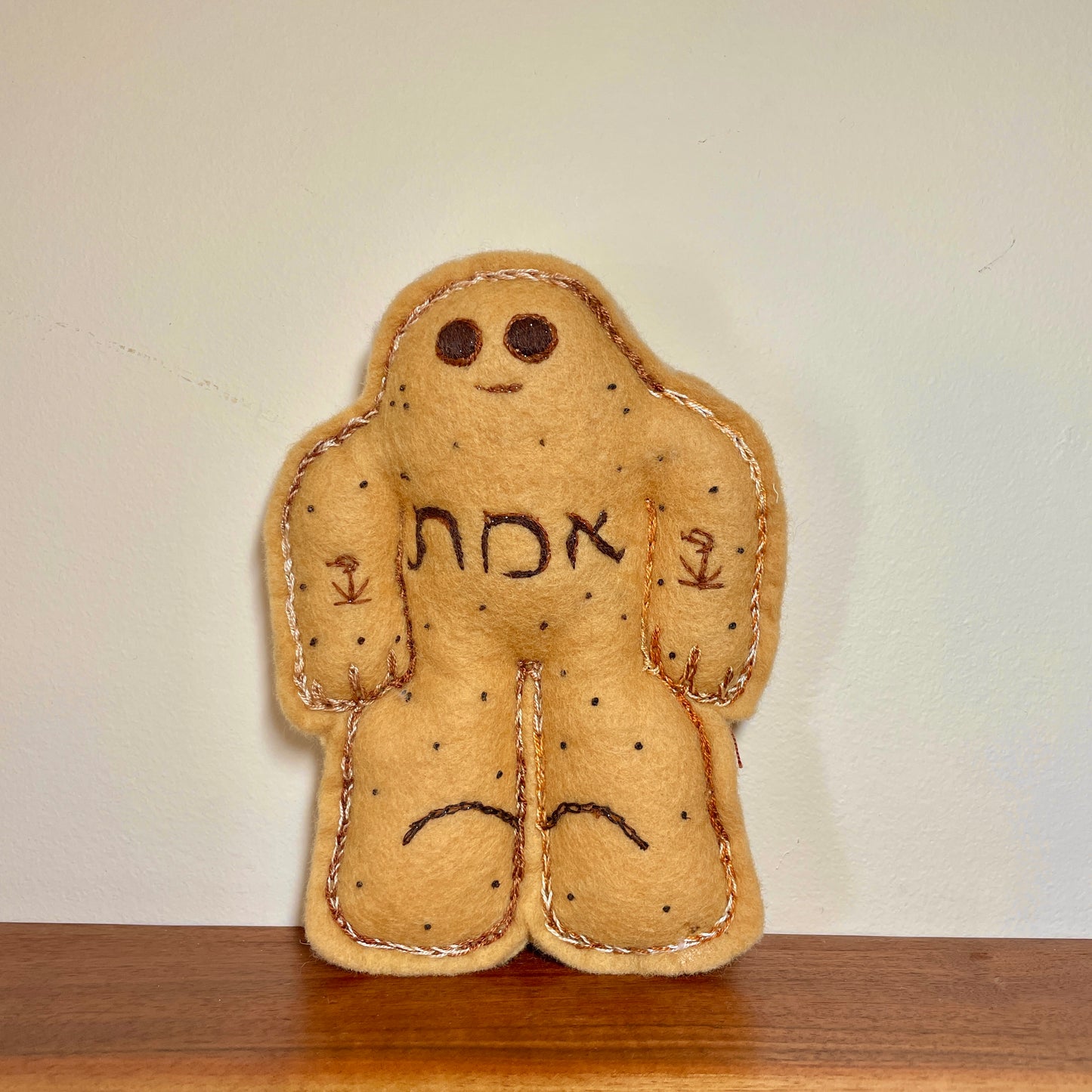 Chocolate Chip Felt Golem/et | 9th Minyan