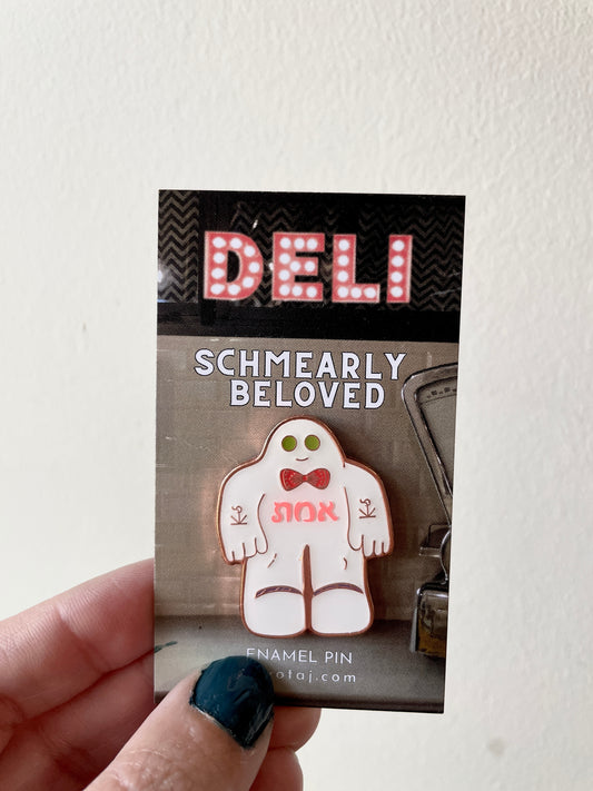 Schmearly Beloved Golem Enamel Pin