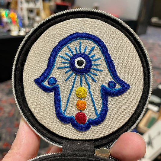 Radiating Protection Hamsa Travel Altar