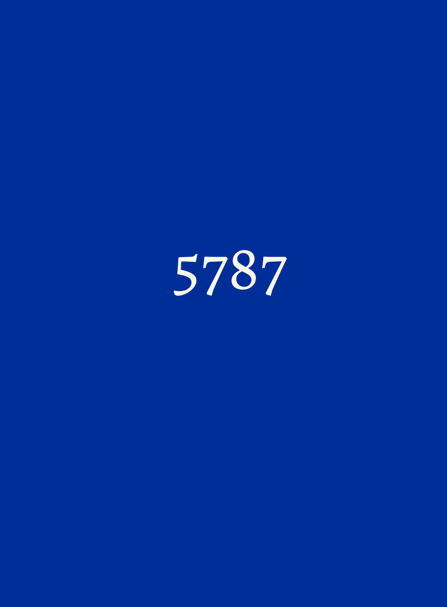 5787 Jewish Planner & Journal for Living in Jewish Time